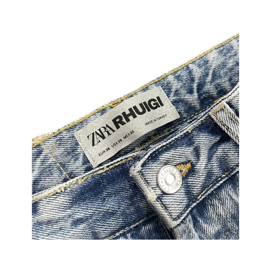 자라 x 루이지 디스트레스드 진 상품이미지5