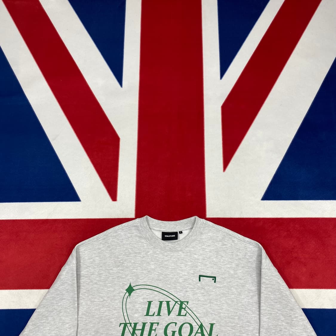 골스튜디오 맨투맨 L 실측 XL 상품이미지2