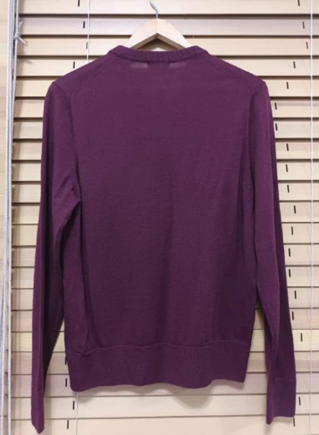 브룩스브라더스 남성 와인울100니트 S사이즈 상품이미지3