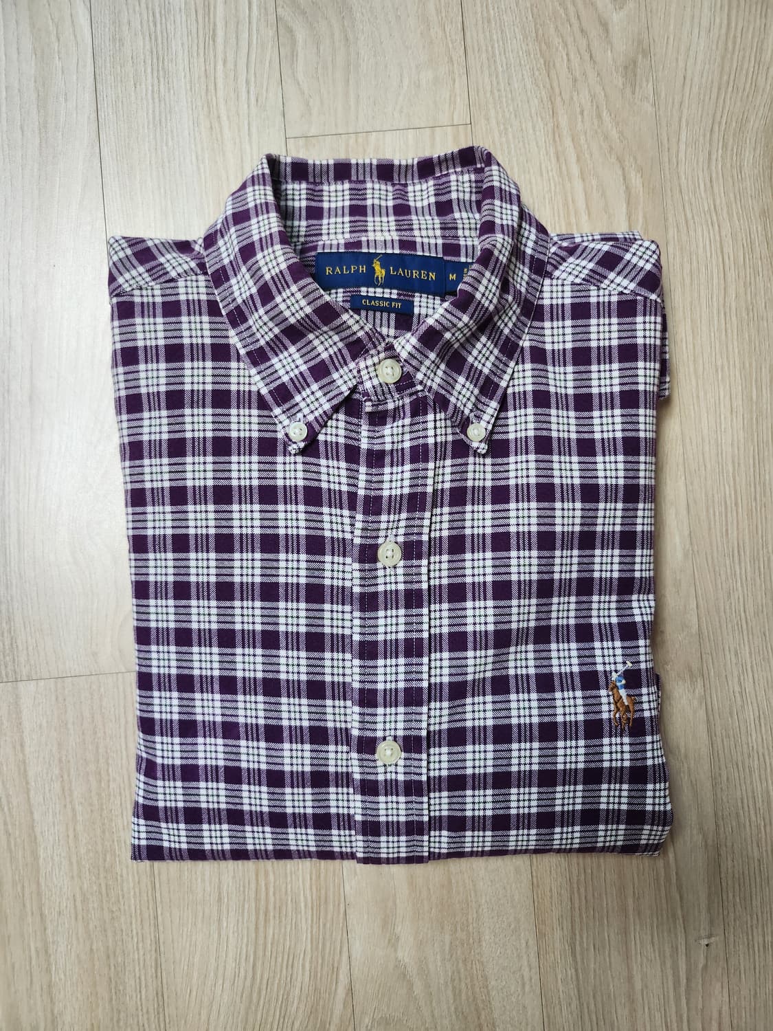 폴로랄프로렌 체크셔츠 (M 상품이미지6