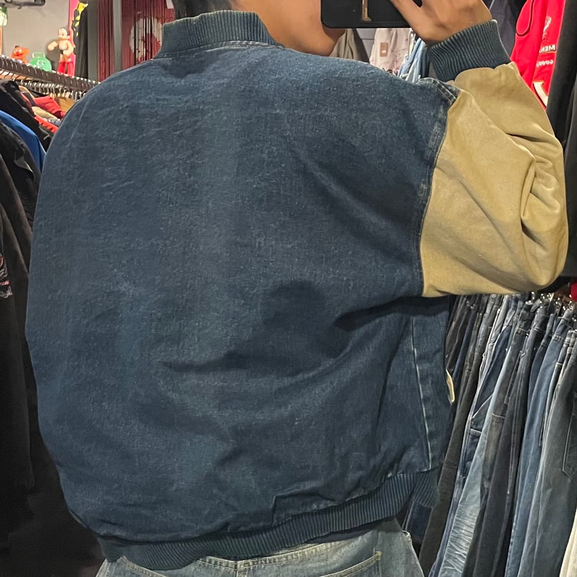 [IM] VTG 빈티지 데님 바시티 자켓 상품이미지6