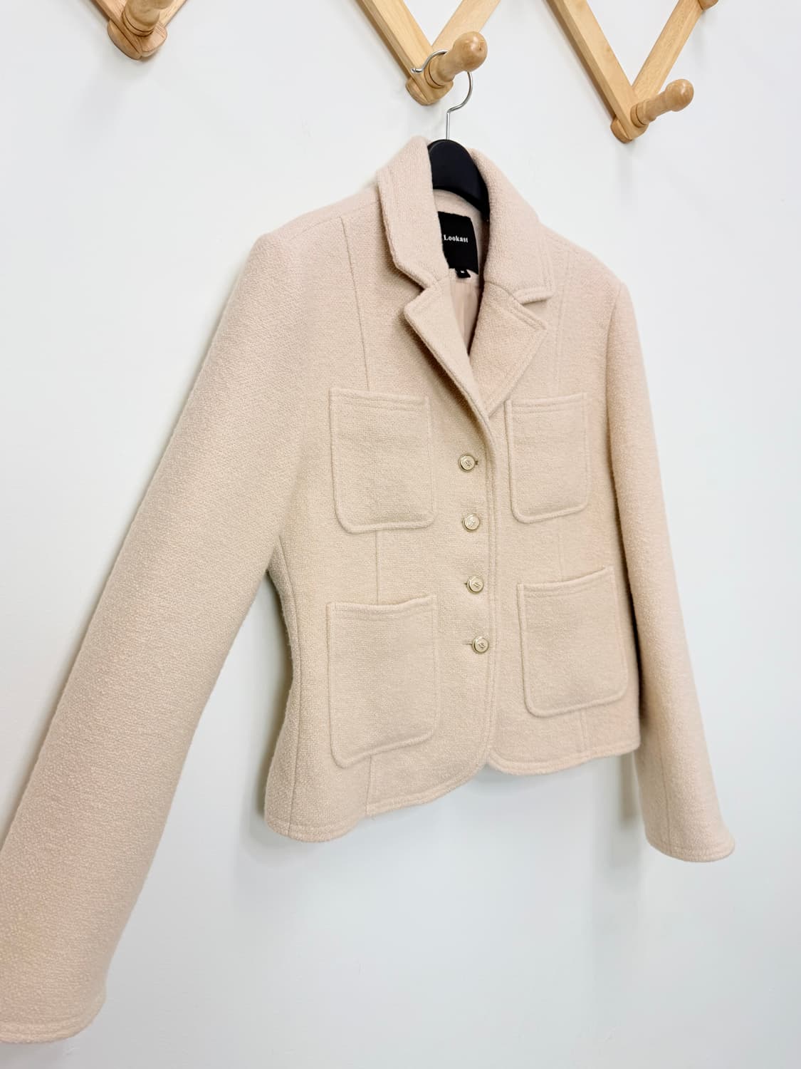 룩캐스트 에버리 울트위드 자켓 23년도 상품이미지6