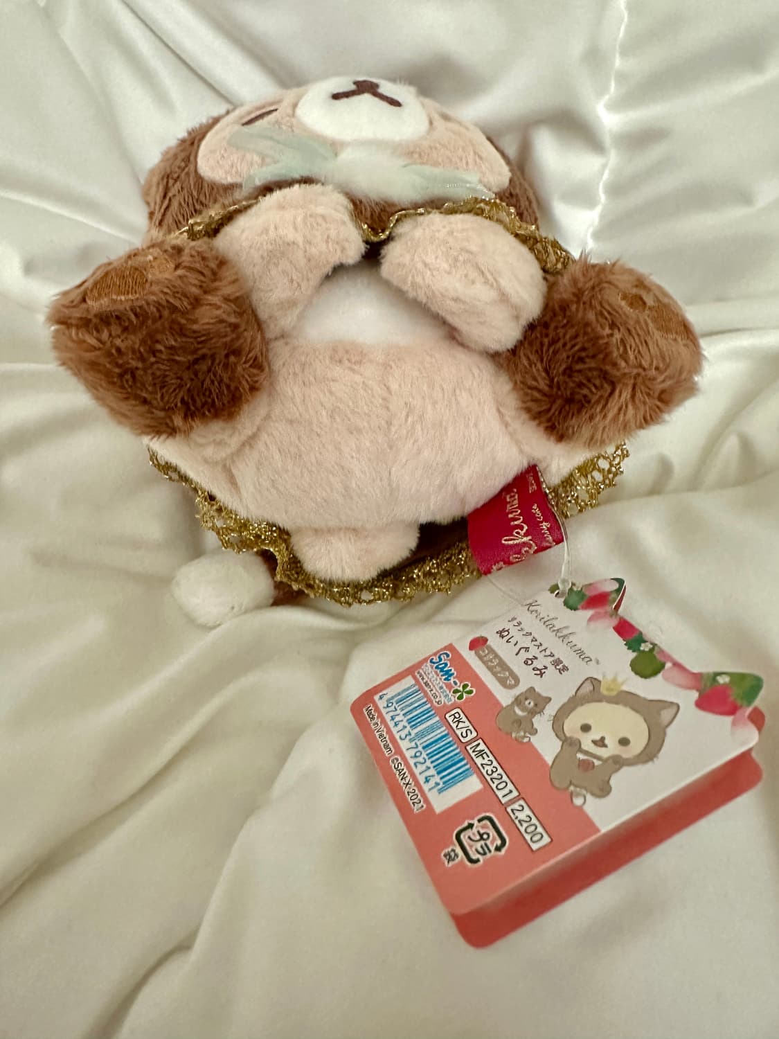 산엑스 레어 한정 코리락쿠마 코코아캣 스트로베리 네코 유라쿠초 상품이미지3