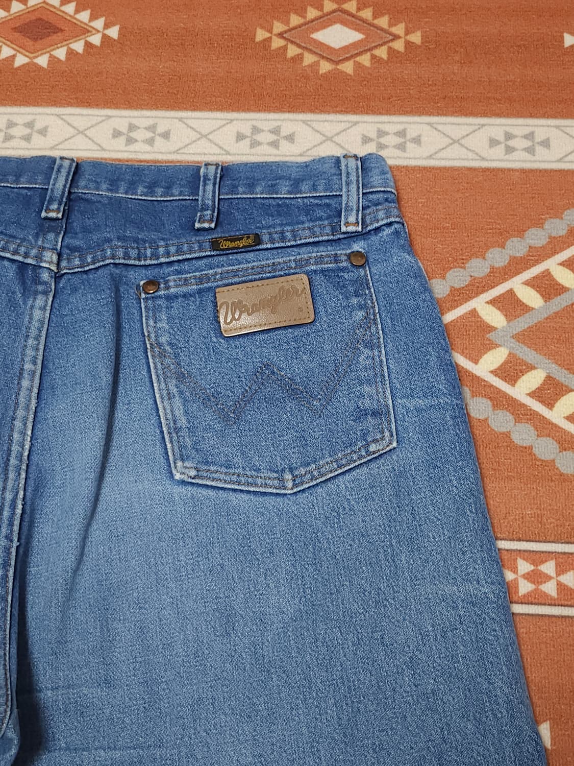 90s-00s랭글러(Wrangler) 13MWZ 데님팬츠US Fabric 상품이미지4