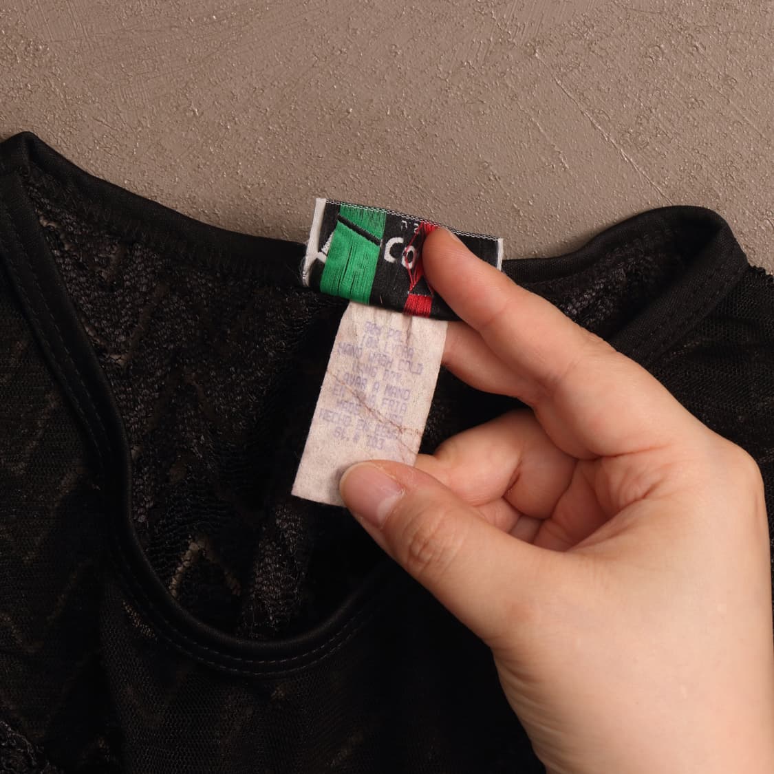 일본빈티지 고딕 락시크 패턴 폴리 탑 A554 상품이미지4
