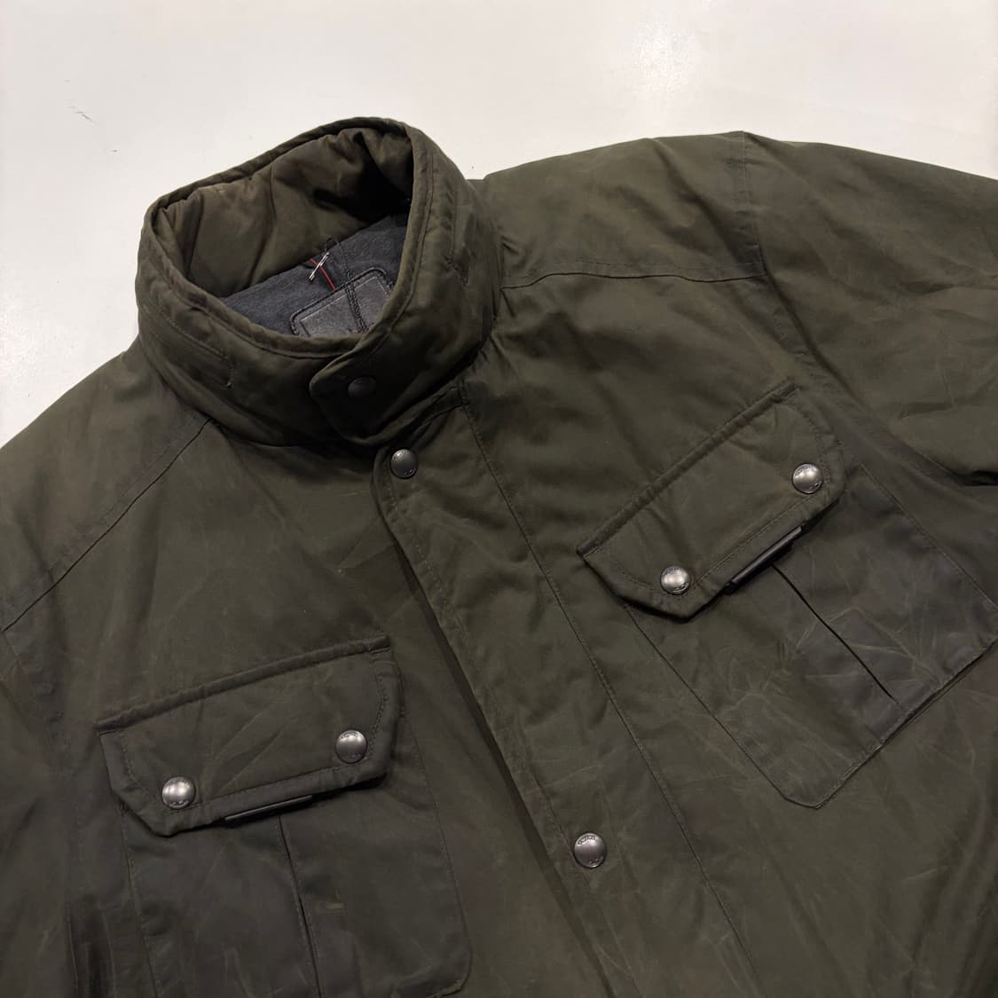 [L] 투미 TUMI 왁스 코팅 필드 자켓 카키 D370 상품이미지3
