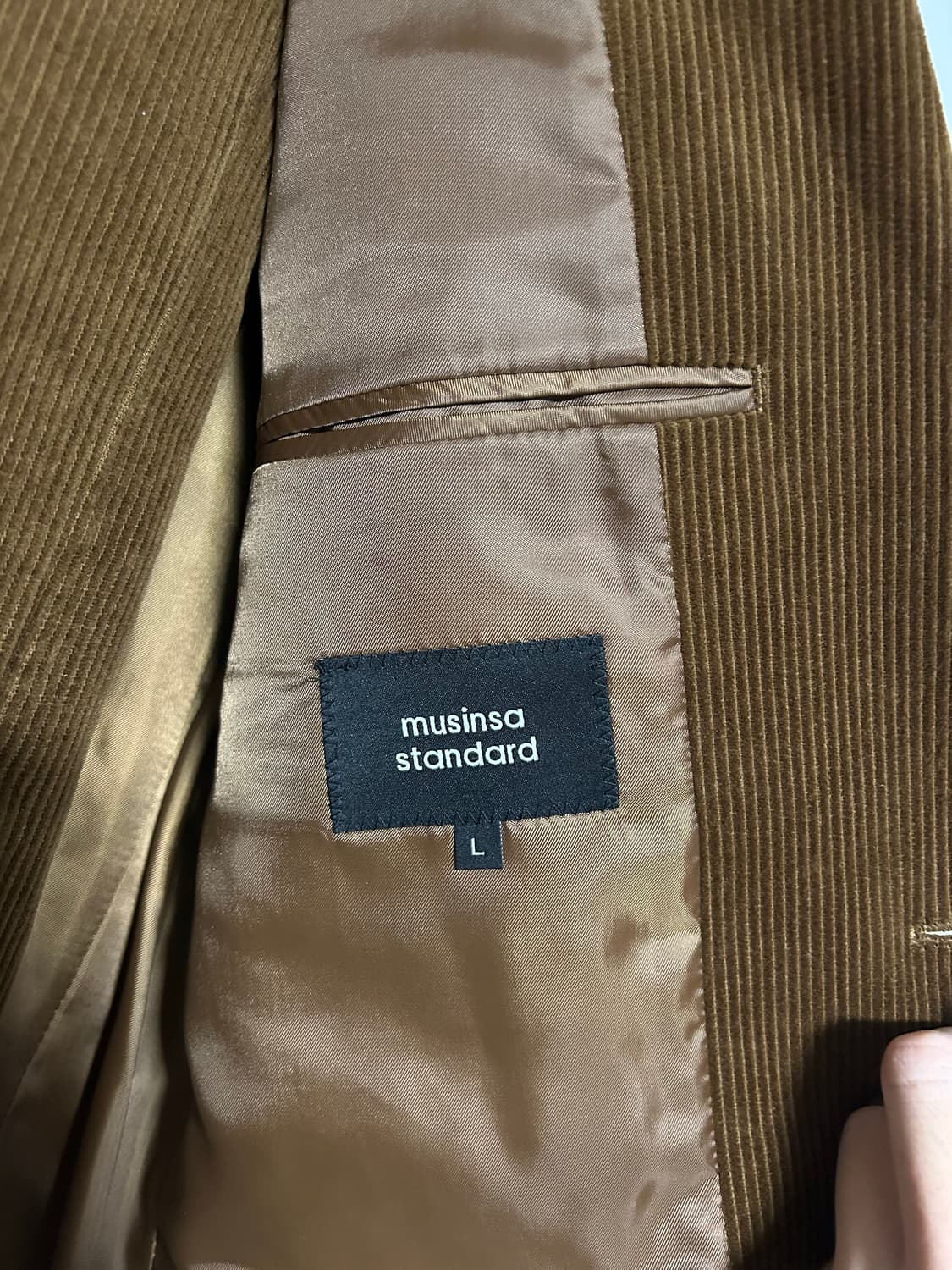 무신사스탠다드 코듀로이 셋업 판매 상품이미지2