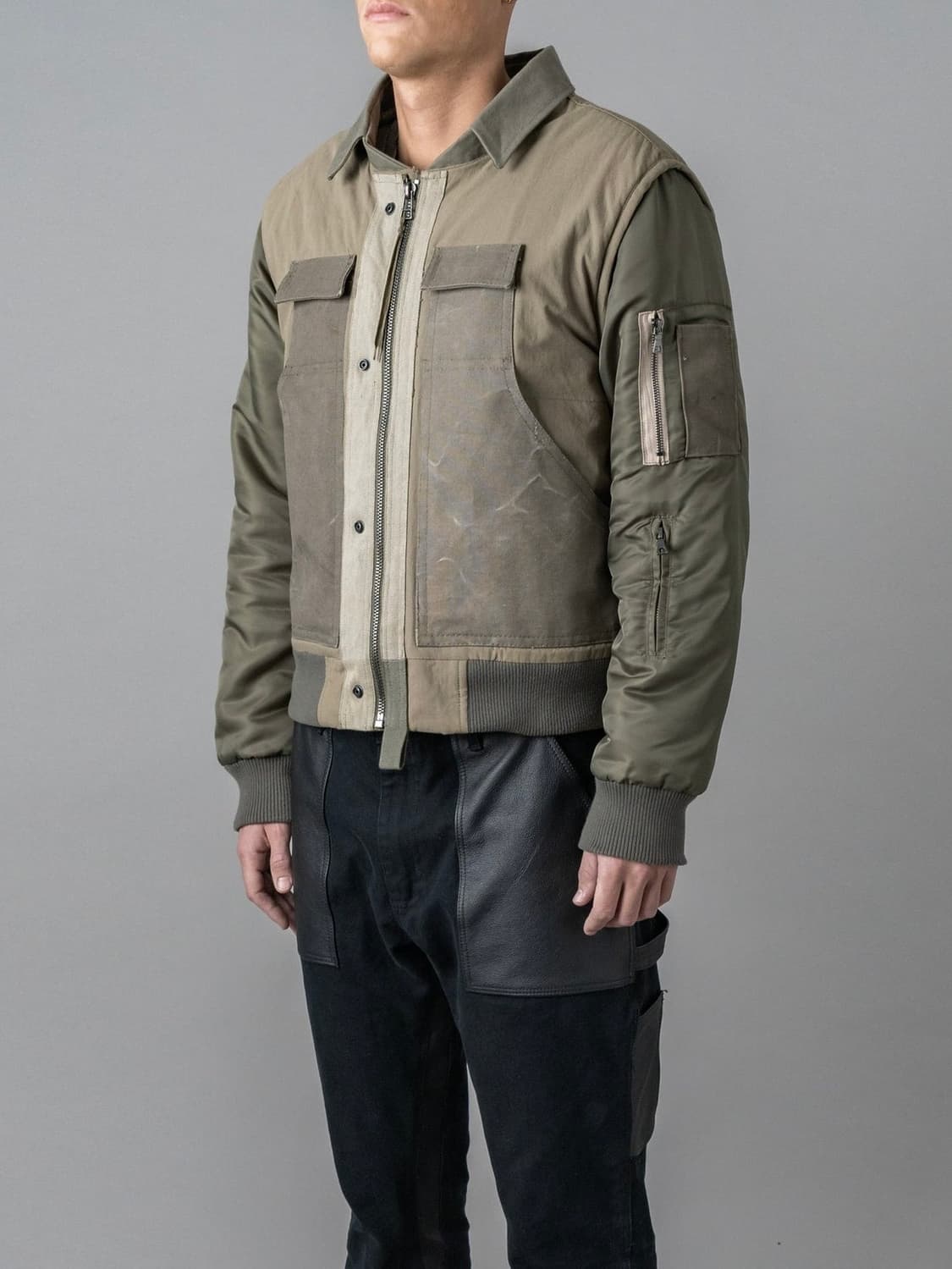 o.files ojardorf  MILITARY BOMBER 봄버 자켓 상품이미지3