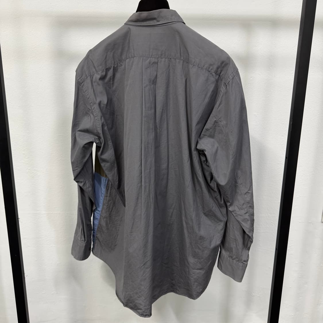 꼼데가르송 셔츠 컬러블록 패치워크 셔츠  상품이미지5