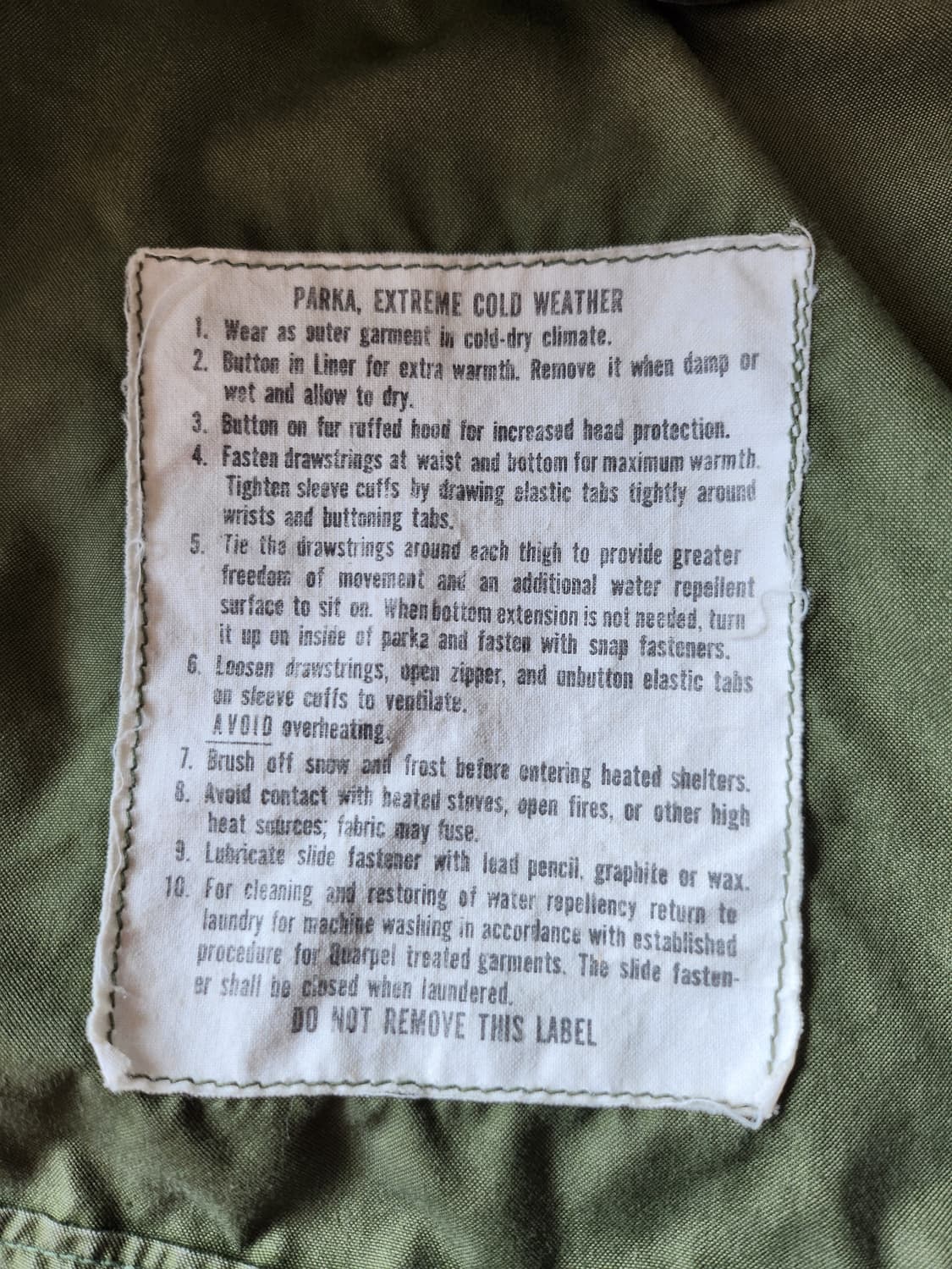 74's Vanderbilt made fishtail parka(m65) 상품이미지6