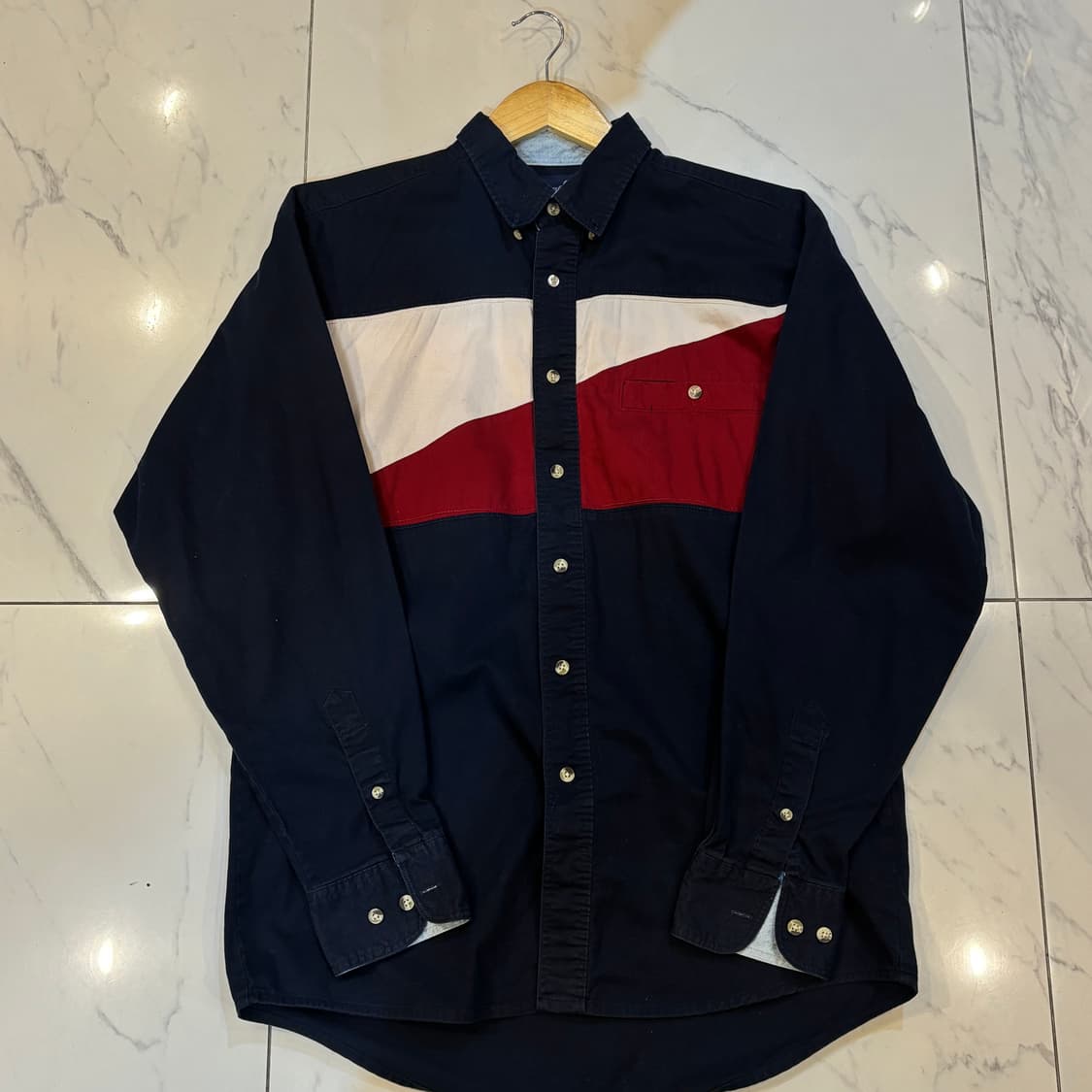 랭글러 웨스턴 셔츠 배색셔츠 상품이미지1