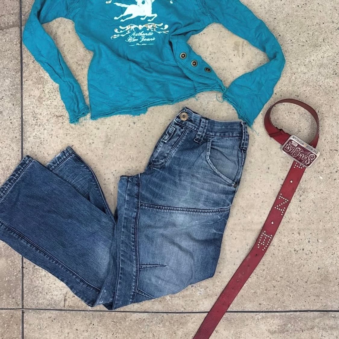 y2k 걸스 갸루 빈티지 벨트 상품이미지1