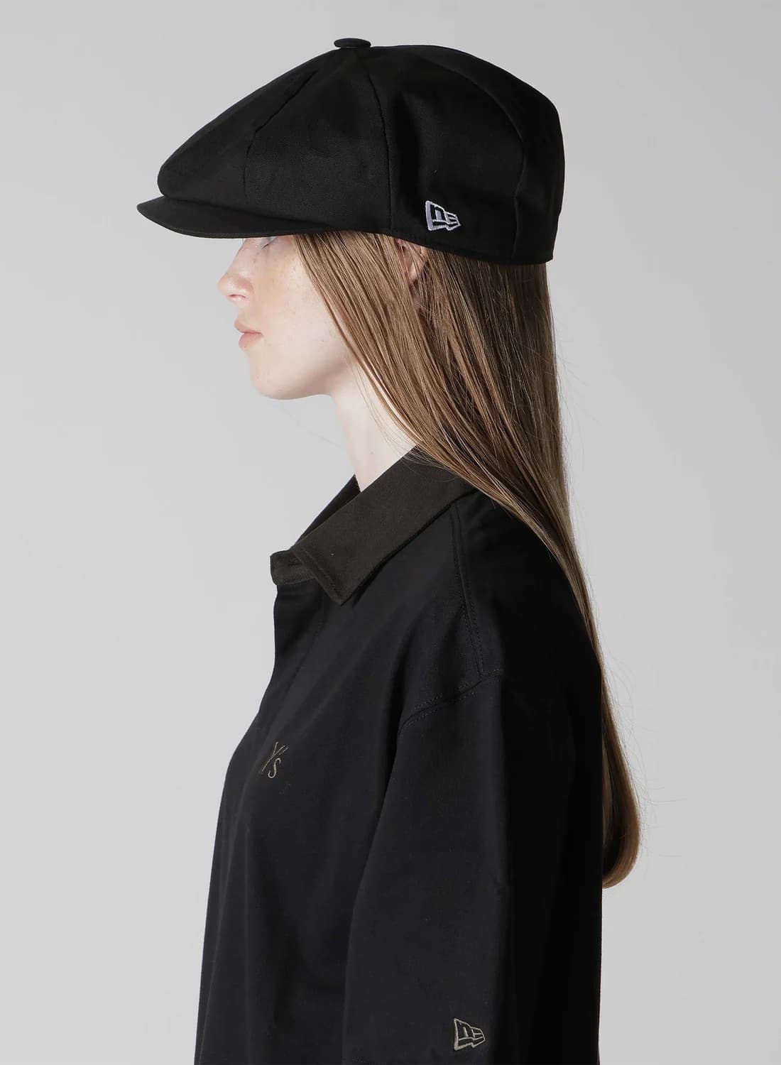 Y’s X 뉴에라 콜라보 헌팅캡 블랙 새상품 상품이미지4
