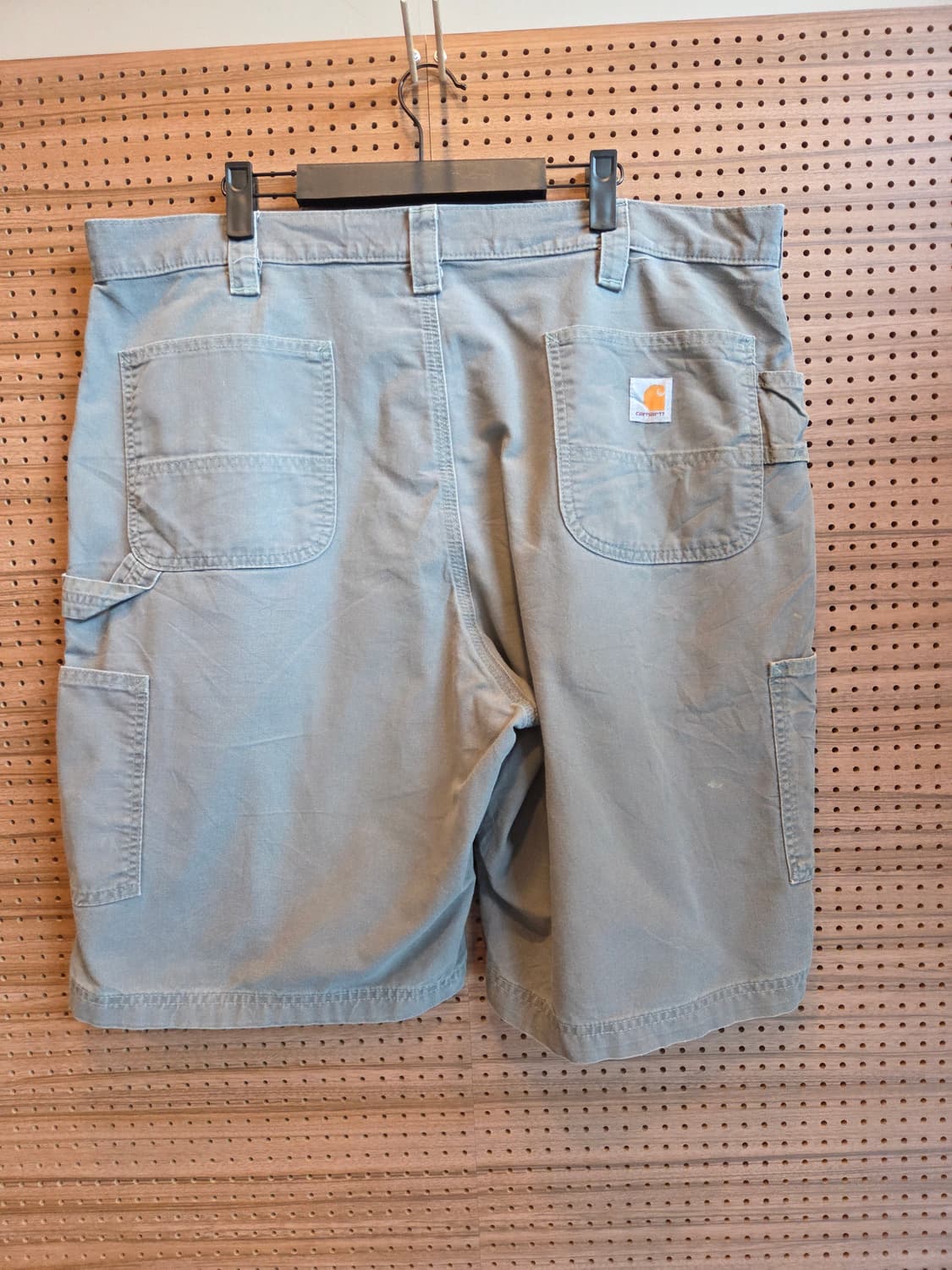 [22년식] 칼하트 B147 캔버스 워크쇼츠 (FAT 컬러 /카펜터) 상품이미지1