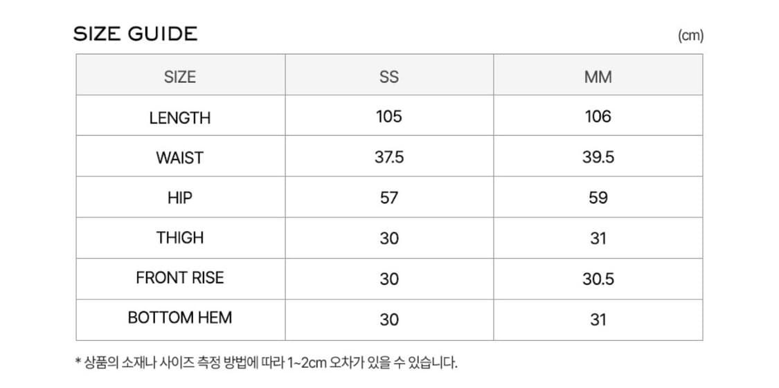 [M] LCDC 노트 디테일 트라우져 팬츠 블랙 상품이미지6