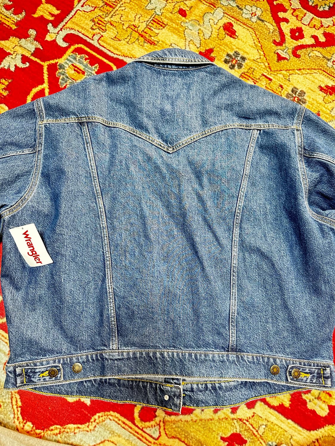 WRANGLER 랭글러 웨스턴 데님 청 자켓 L 상품이미지3