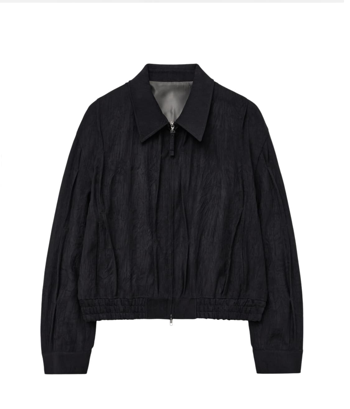 LMOOD 엘무드 닷츠 블루종 자켓 Black 46 상품이미지2