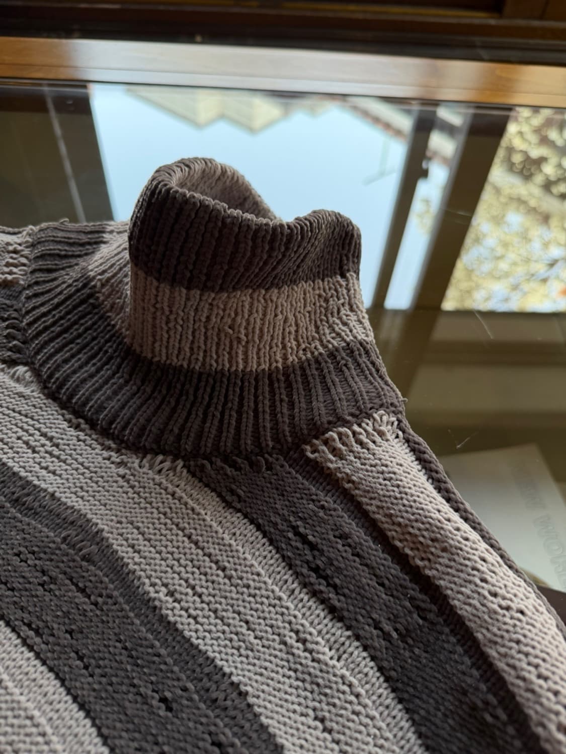 써네이 모호크넥 니트 100 상품이미지7