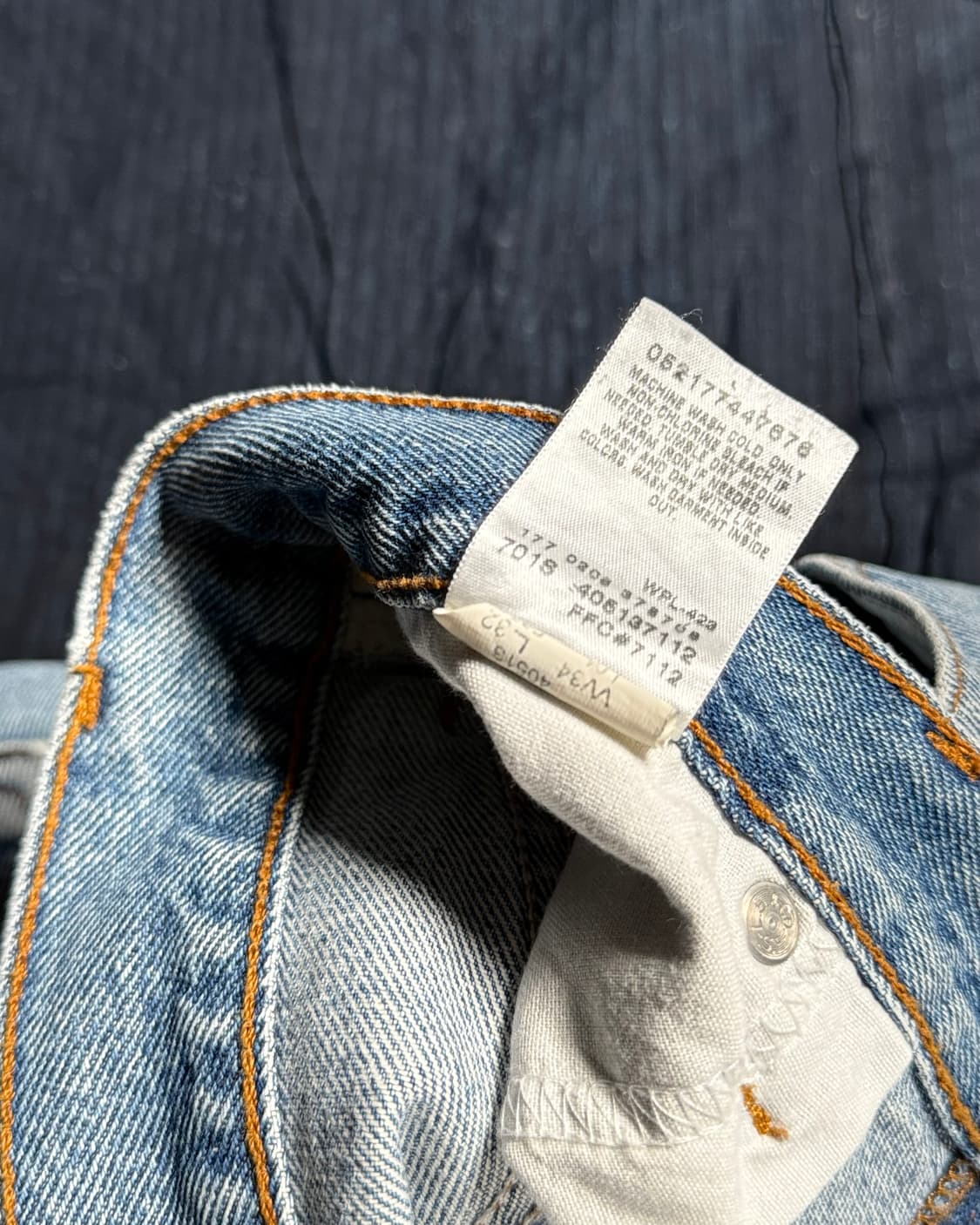 00‘s 리바이스 517 부츠컷 핏 데님 팬츠 34 상품이미지5