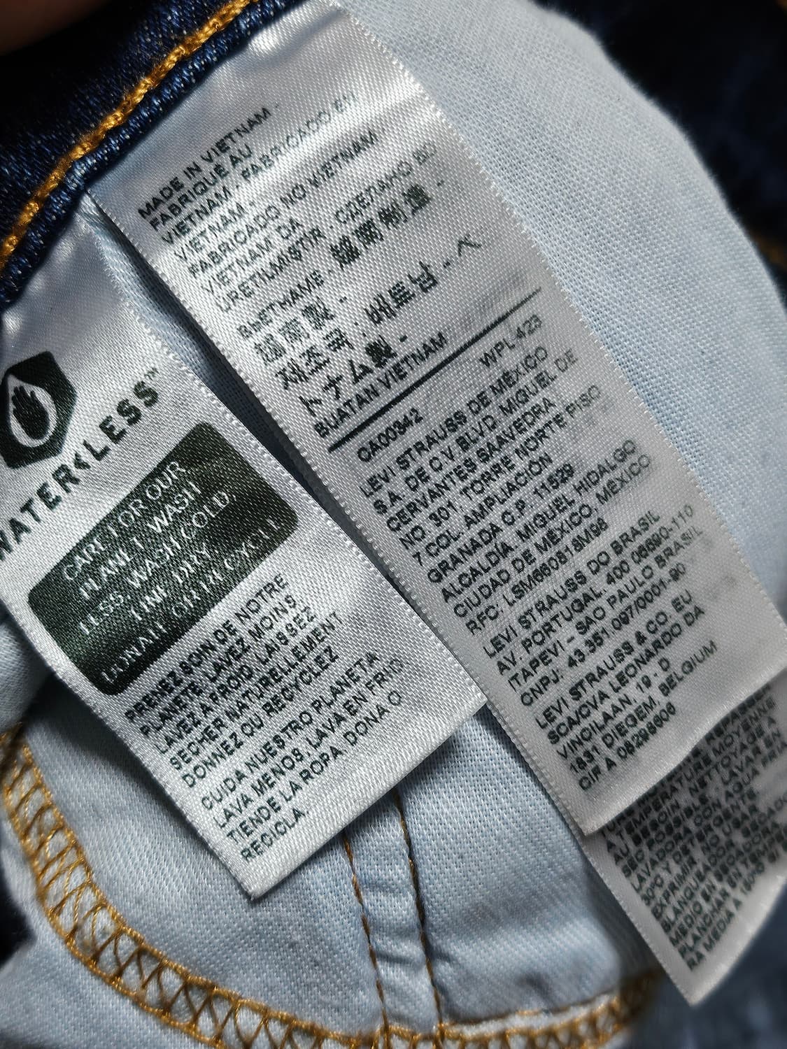 리바이스 505 중청 데님 팬츠 30 상품이미지5