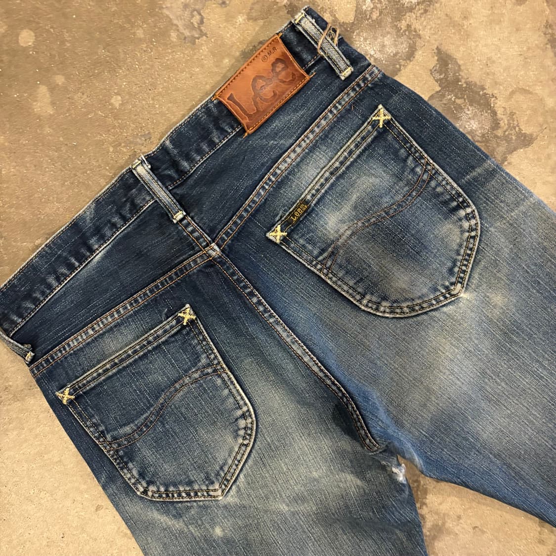 일본 리 0102 부츠컷 셀비지 상품이미지9