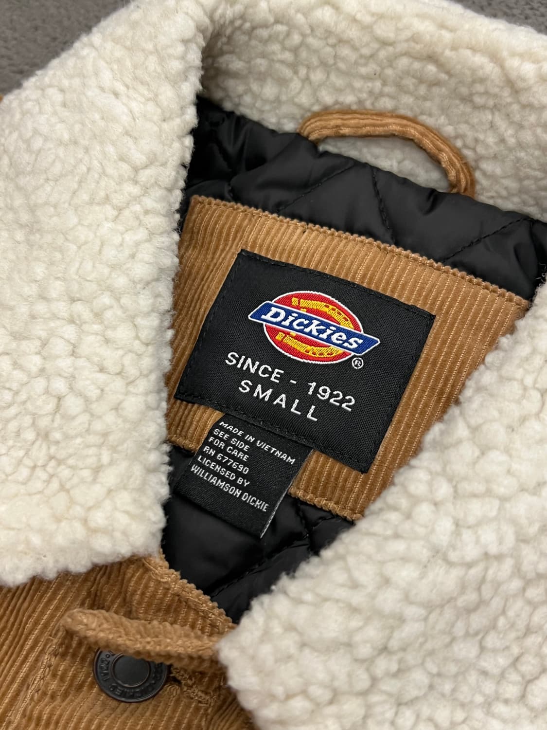 디키즈 코듀로이 쉐르파 자켓 처분  상품이미지3