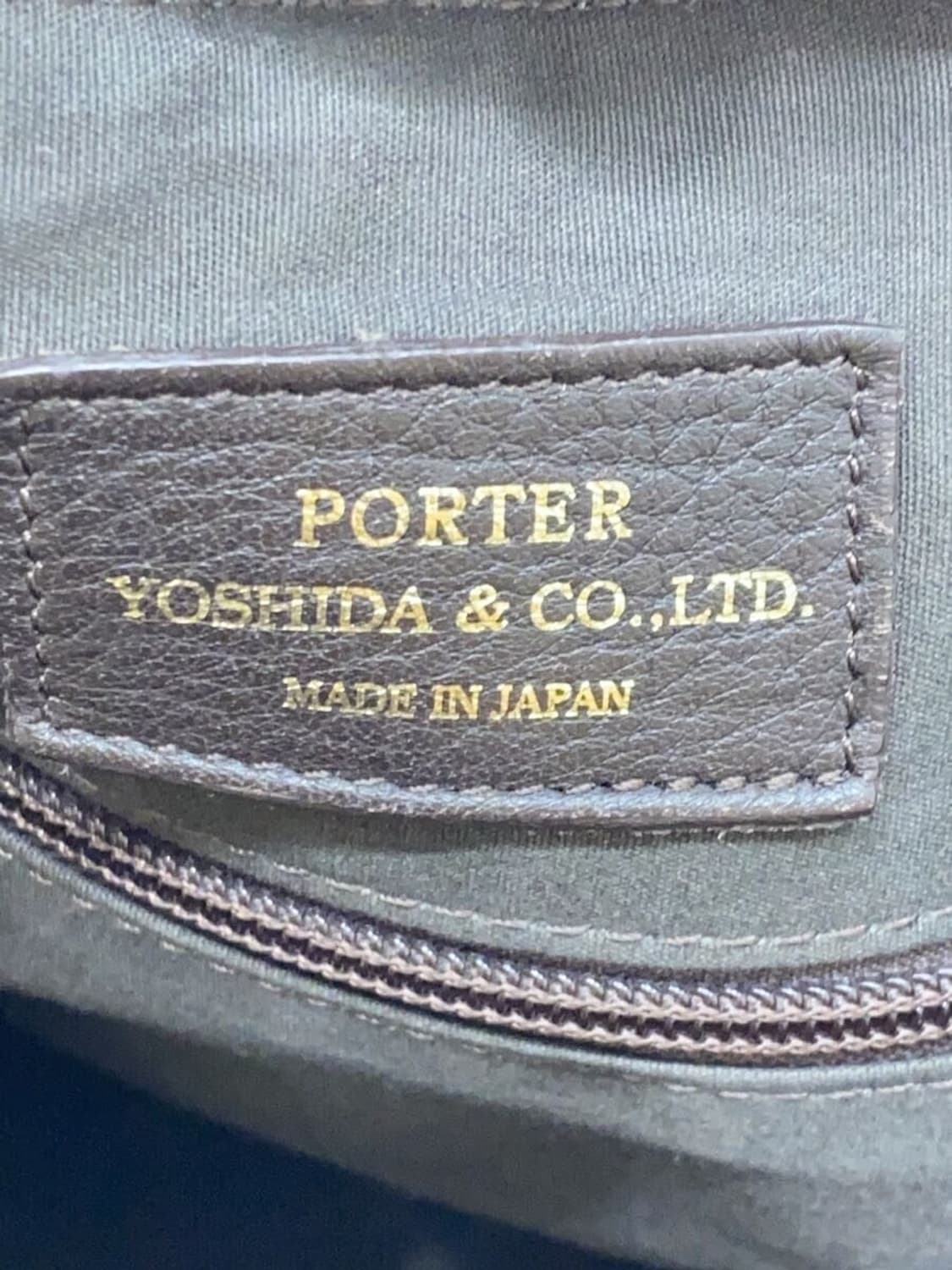 요시다 포터 가공 가죽 보스톤백 상품이미지9