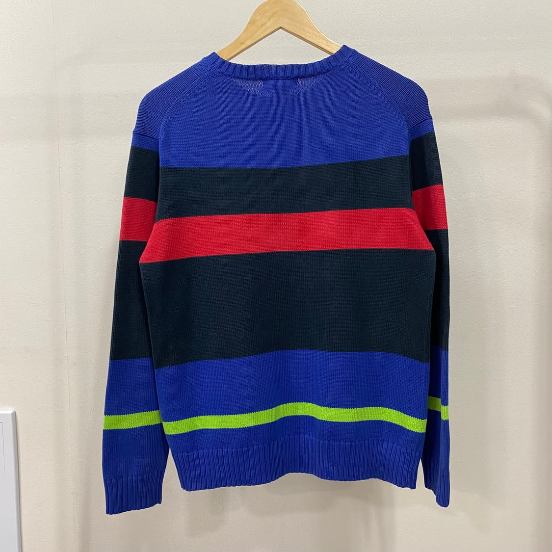 폴로 랄프로렌 배색 코튼 니트 상품이미지2