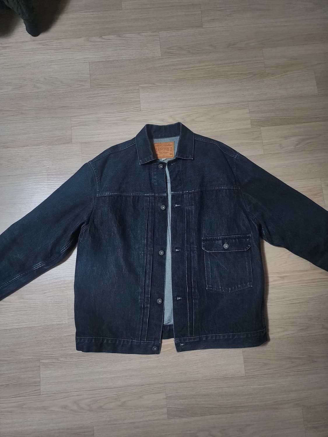 [40] 본쿠라(Boncoura) 9주년 한정판 블랙데님 자켓 상품이미지1