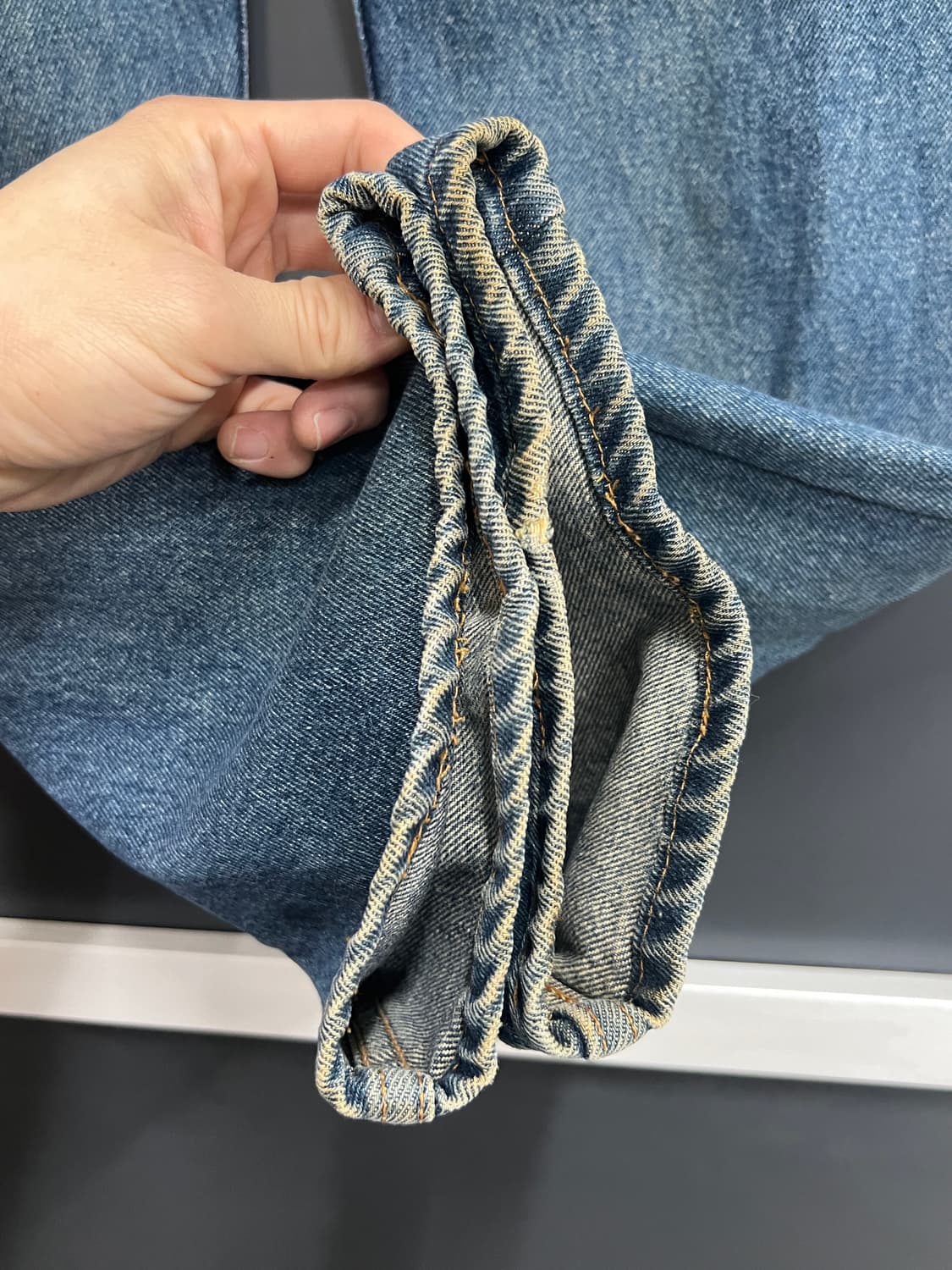 90s Levis 리바이스 505 레귤러 스트레이트 데님 팬츠 상품이미지4