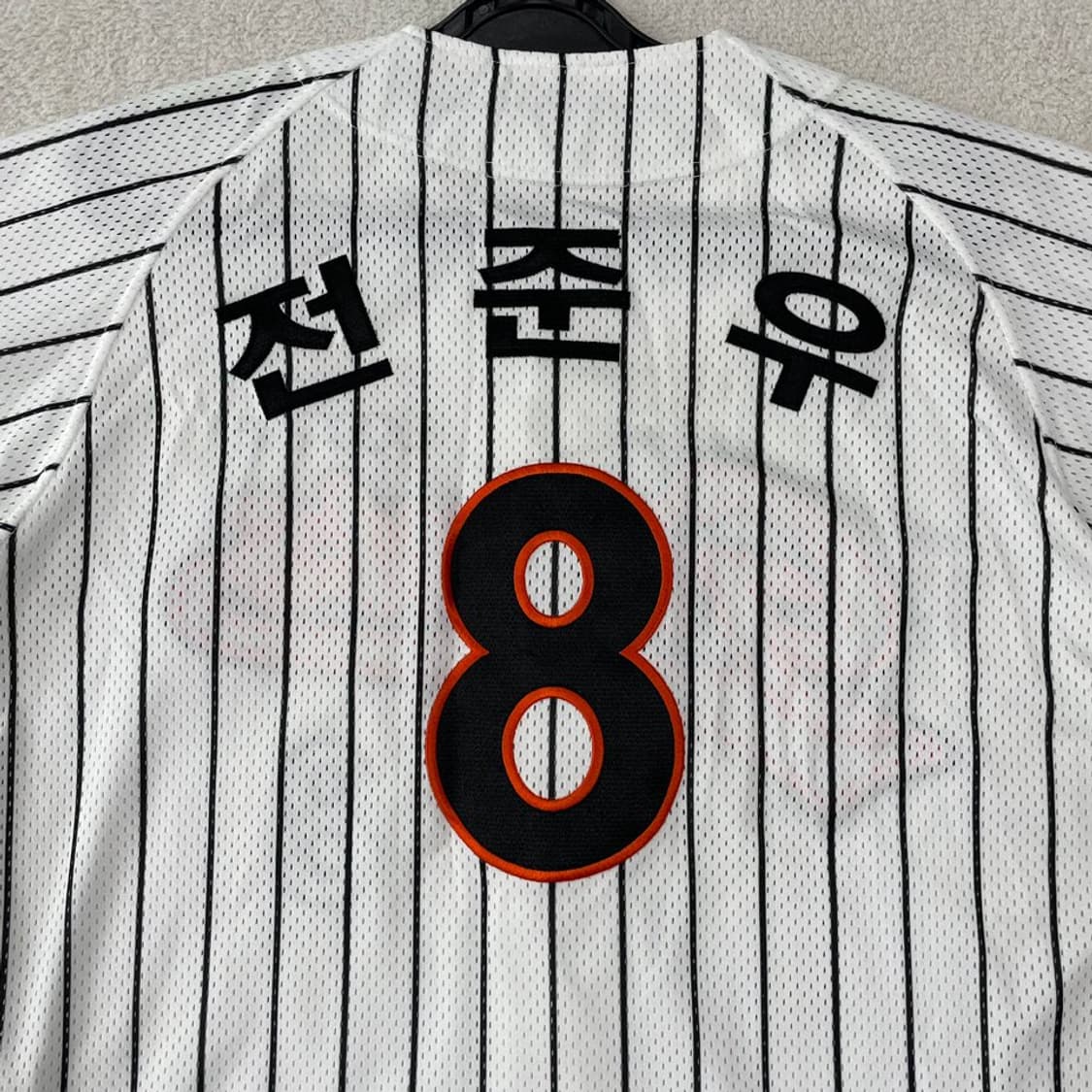 90 롯데자이언츠 올드 전준우 프로페셔널 유니폼 스트라이프 상품이미지10