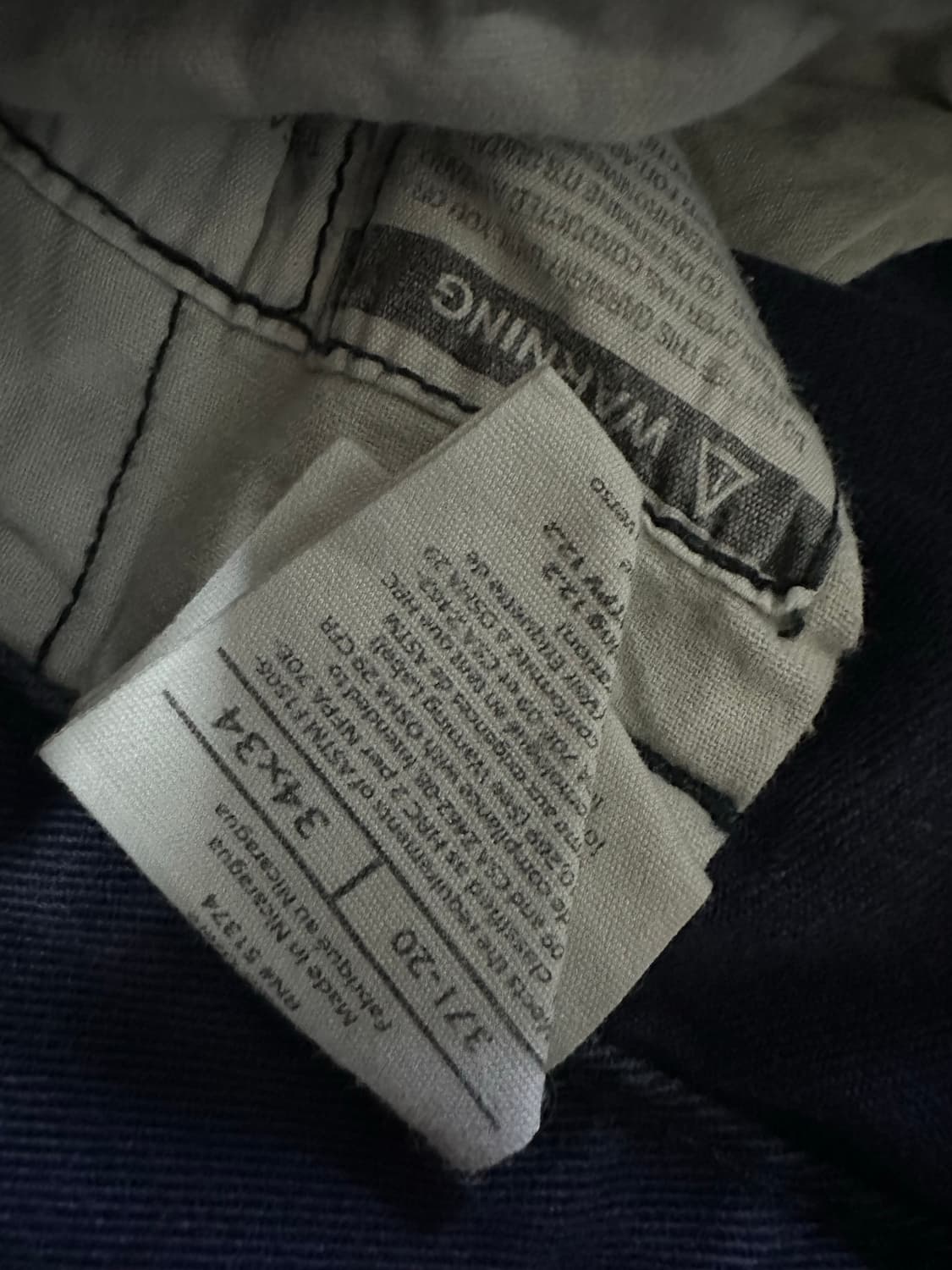 칼하트 FR 리플렉티브 데님 카펜터 워크팬츠 34x34 상품이미지2