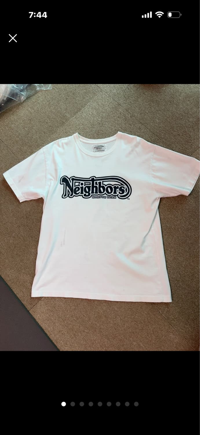 Neighborhood 모터팀 리볼버 티셔츠  한정판  L  상품이미지1