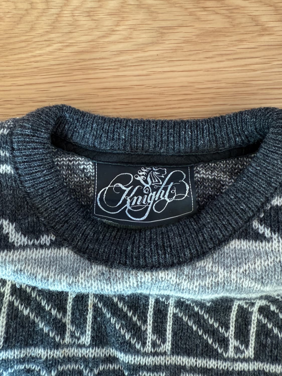 Pre owned 울마크 빈티지 니트 상품이미지6