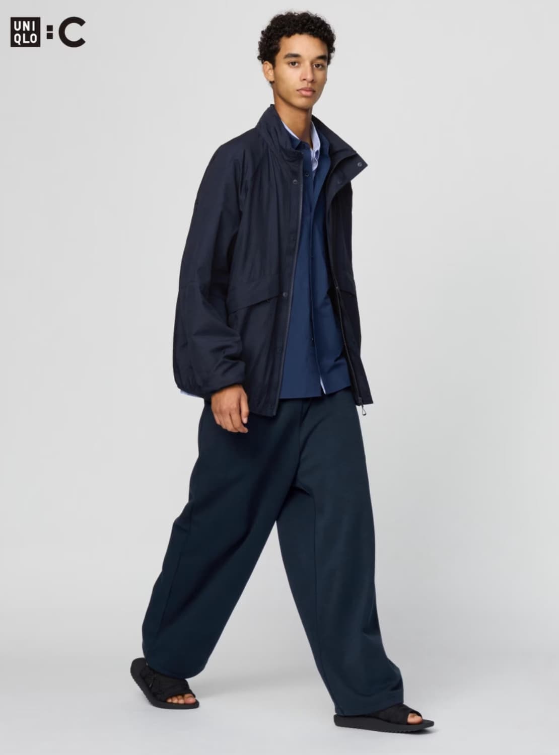 유니클로 c 스웨트팬츠 남색 L 상품이미지1