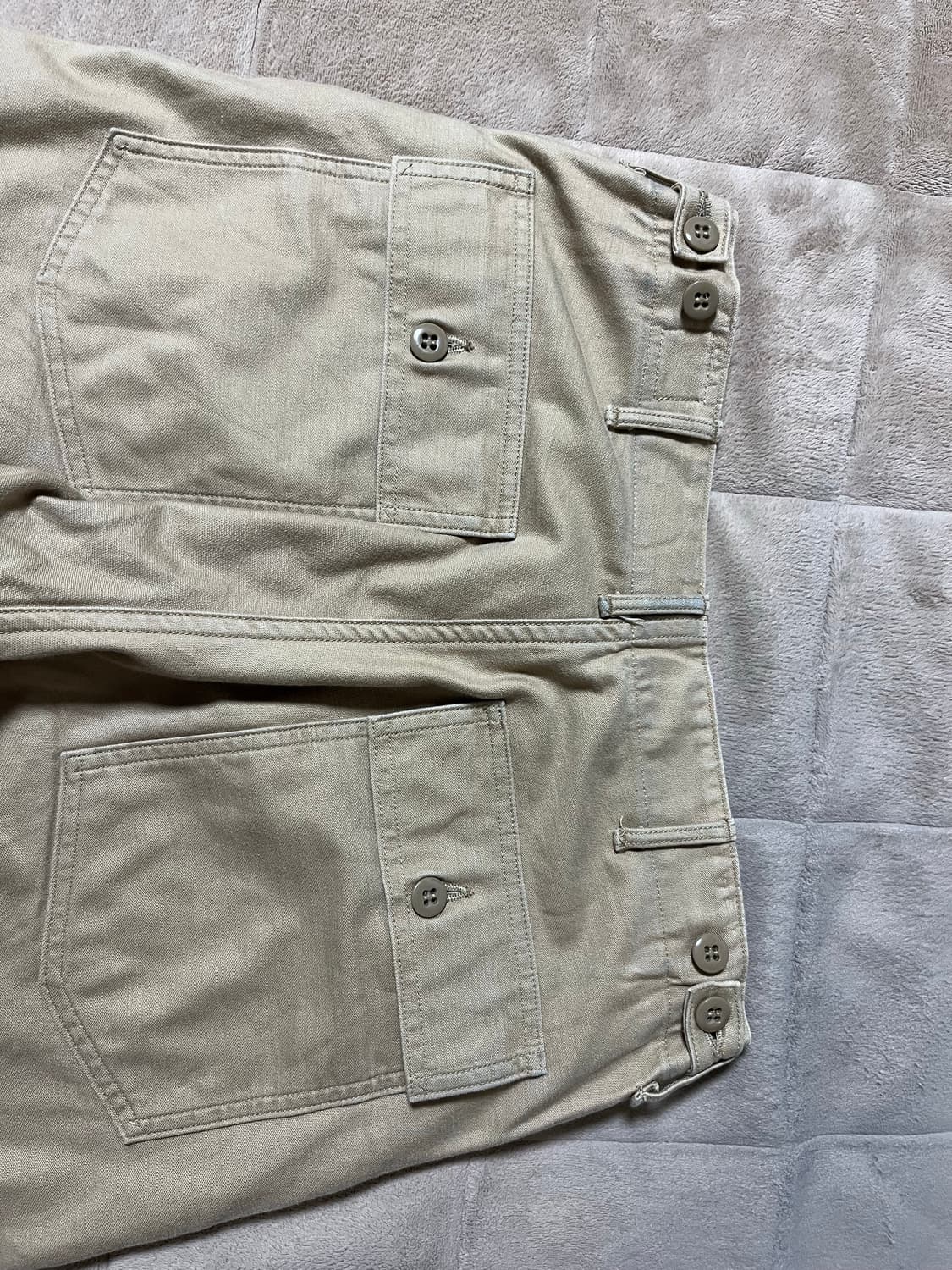 (2) 오어슬로우 퍼티그팬츠 카키 상품이미지7