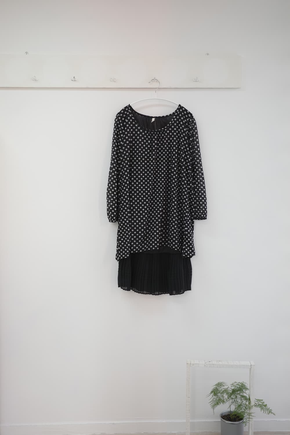 Dot layered sleeve tee 상품이미지7