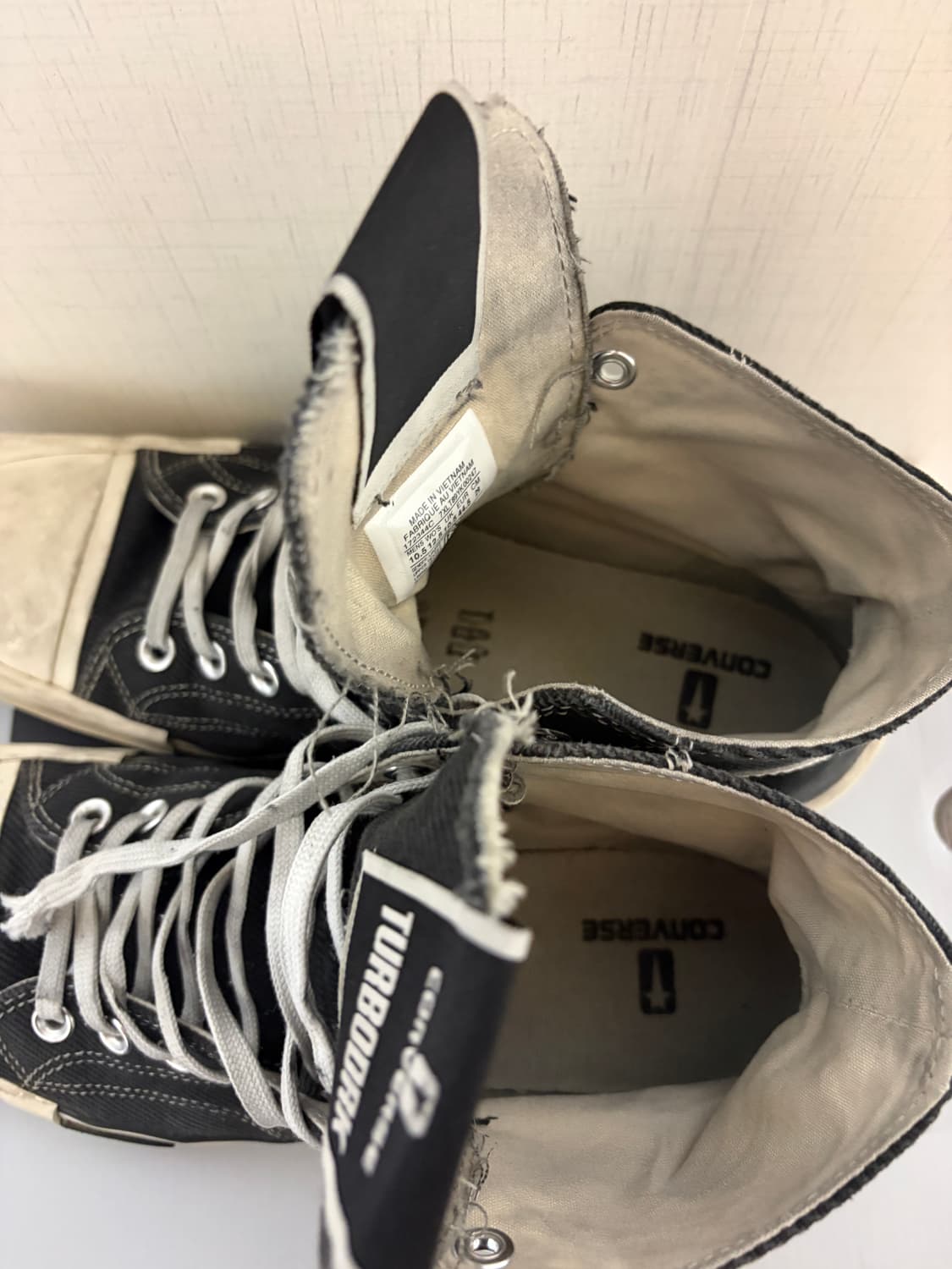 릭오웬스 컨버스 터보다크 상품이미지5