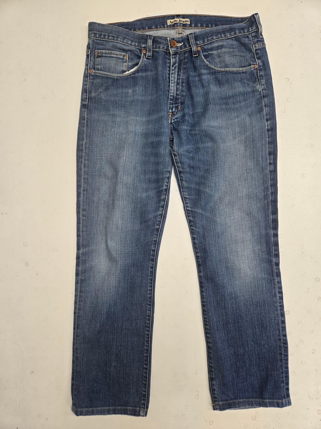 아크네 스튜디오 블루 데님 청바지 상품이미지1