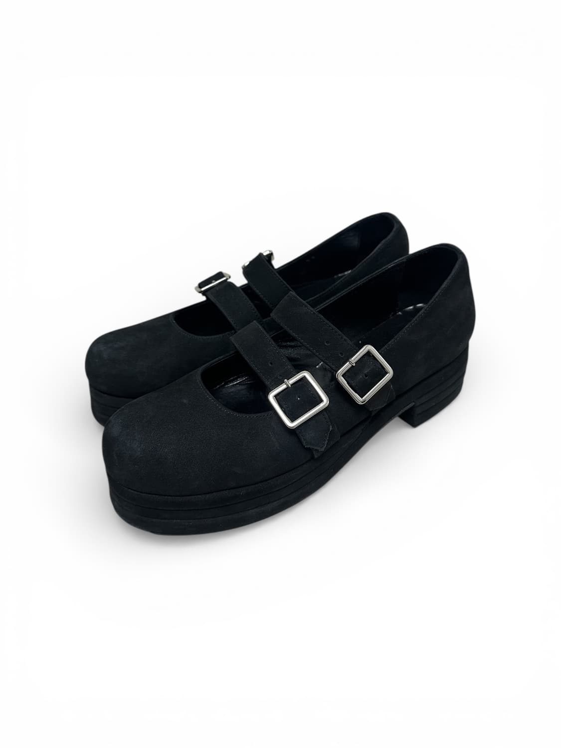 [꼼데가르송] Double Buckle Mary Jane 상품이미지1