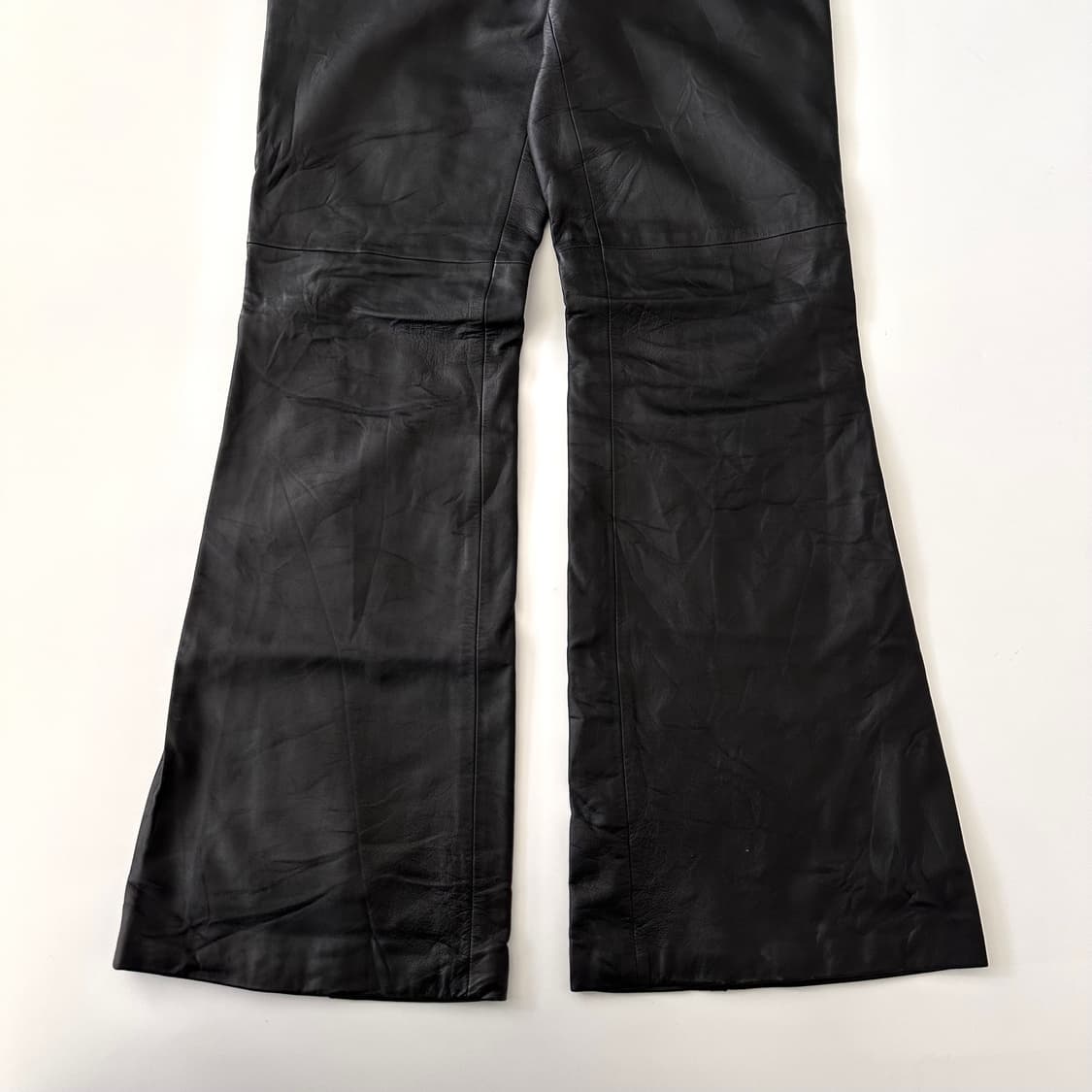 DKNY 양가죽 부츠컷 팬츠 상품이미지4