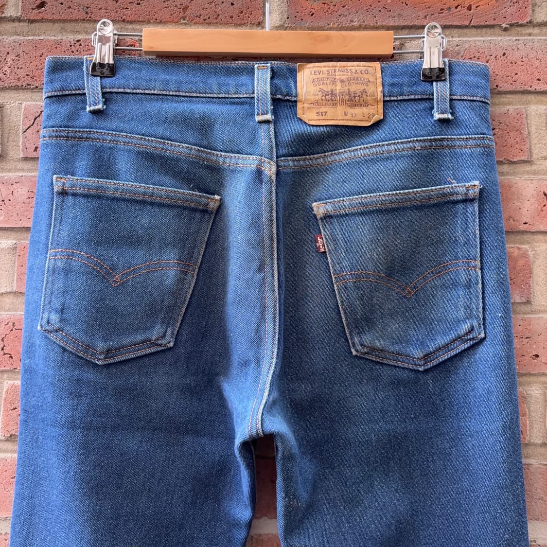 80s USA 리바이스 Levi’s 517 데님 팬츠 상품이미지8