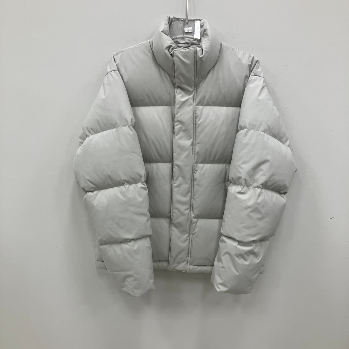 인사일런스 그레이 에센셜 다운 패딩 점퍼 S 상품이미지1
