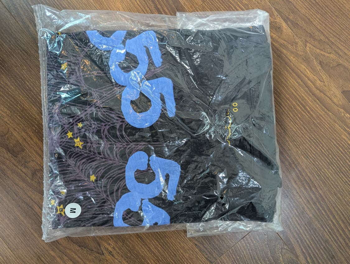 GRAILED Sp5der 영떵 앤젤 넘버 티 상품이미지3