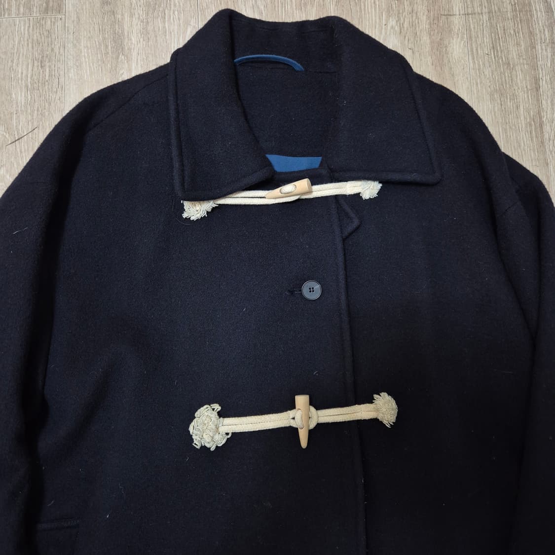 남성 오버사이즈 싱글 떡볶이 코트 L(100) 상품이미지2