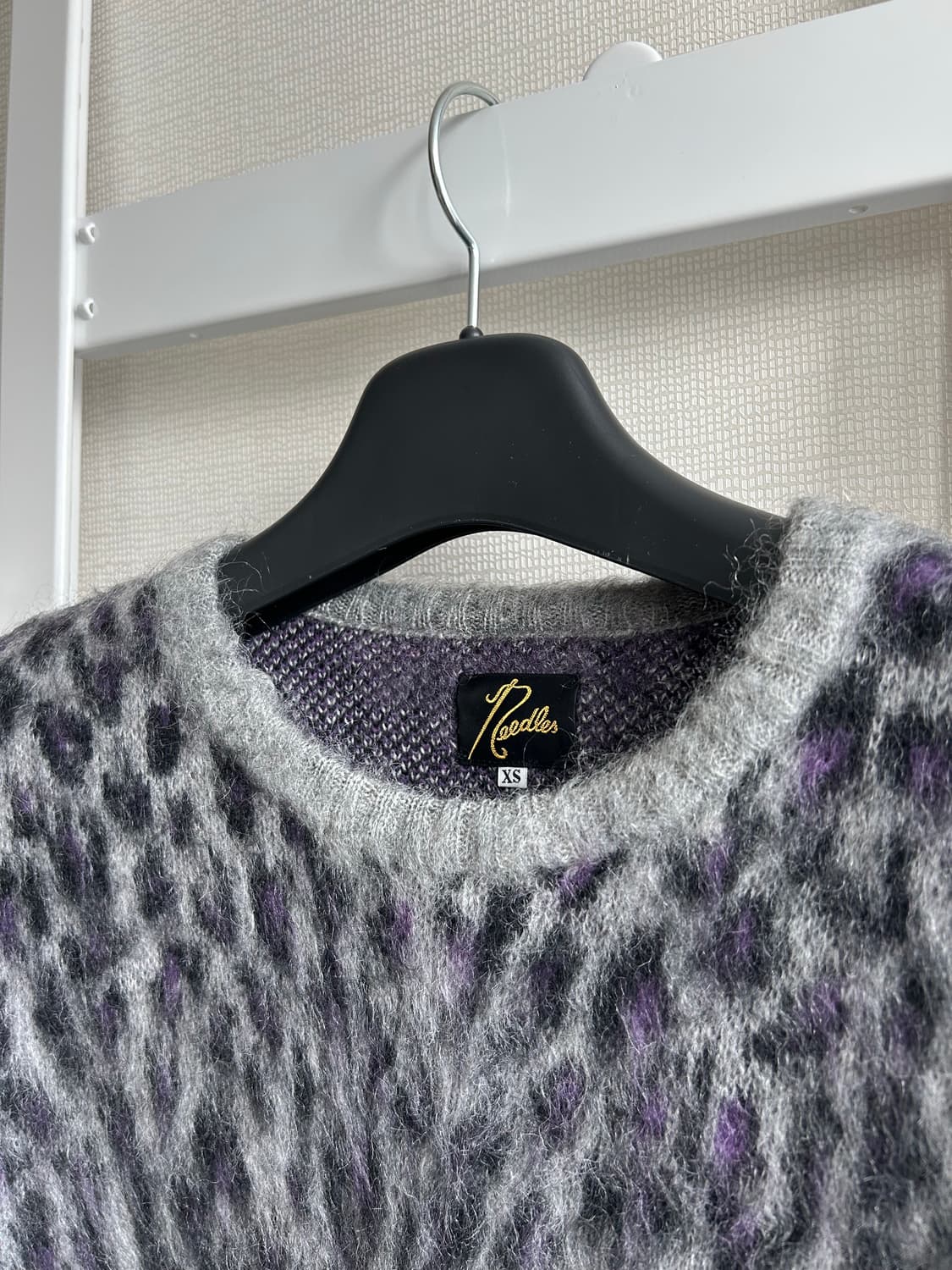 니들스 레오파드 모헤어 니트 상품이미지2