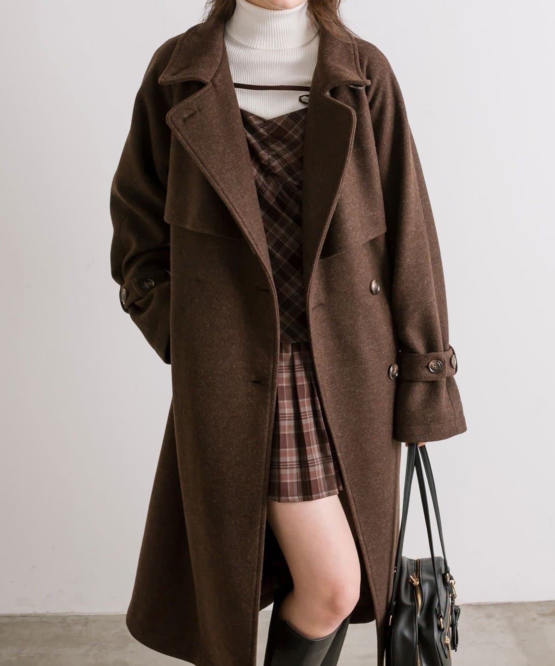 올리브데올리브(일본) 코트 브라운 /걸리에블린피움 상품이미지1