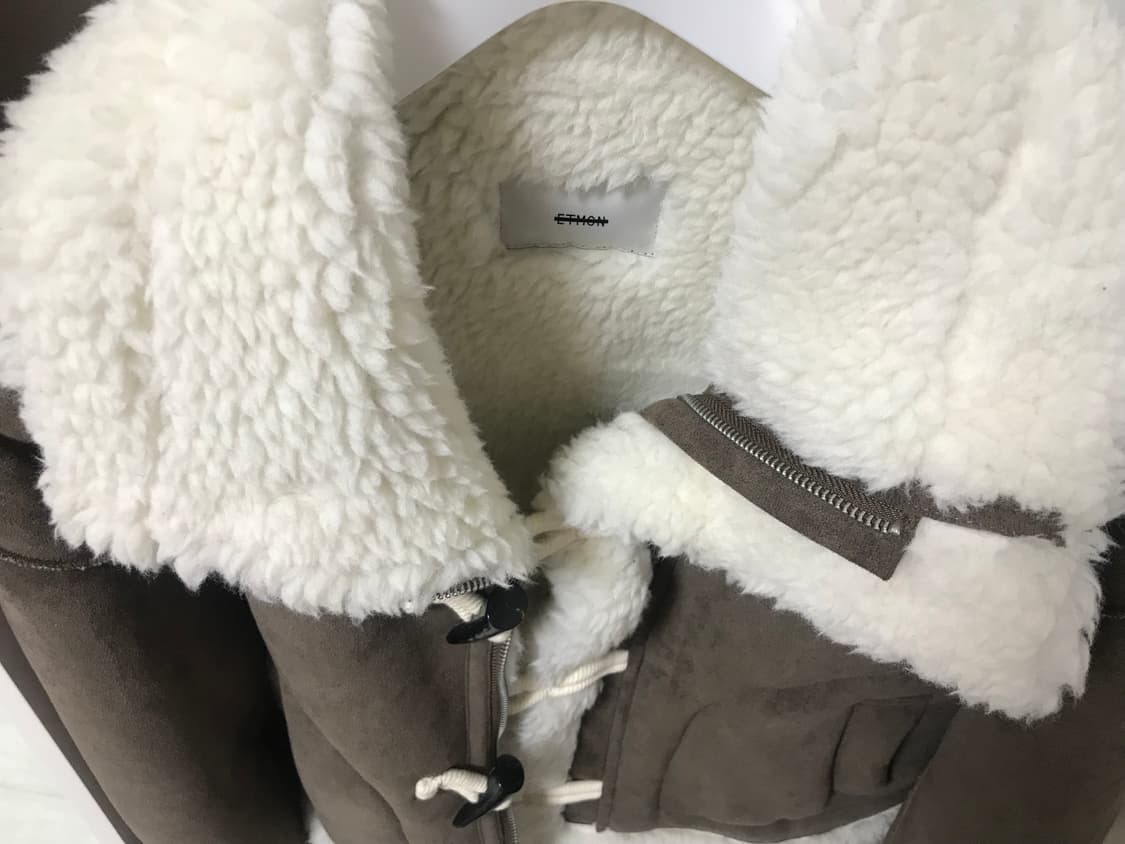 에트몽 무스탕 etmon High-Neck Suede Mustang 상품이미지4