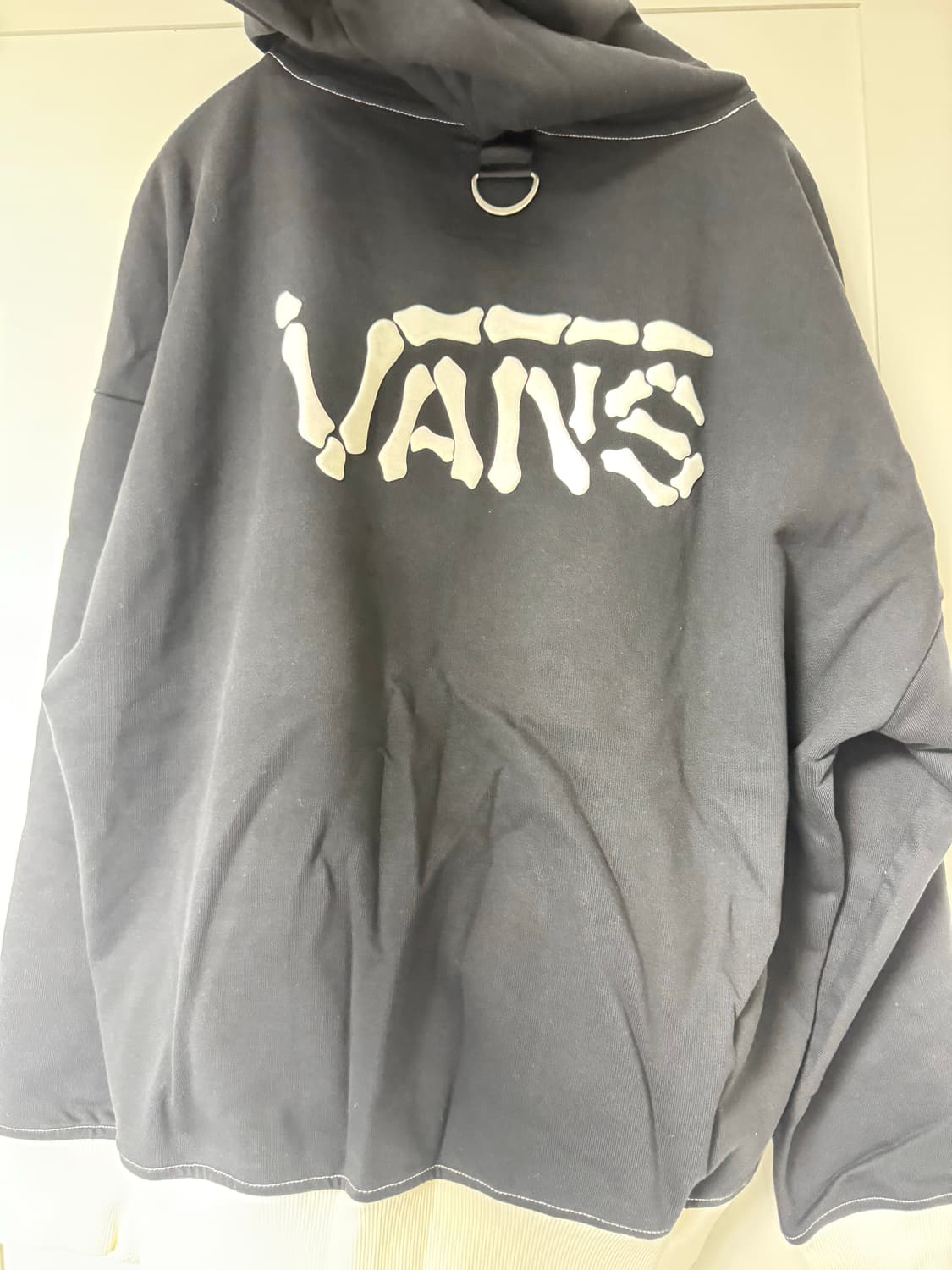 반스 x 마크 사보타지 스켈레톤 GFX 후드 블랙 m사이즈 상품이미지3