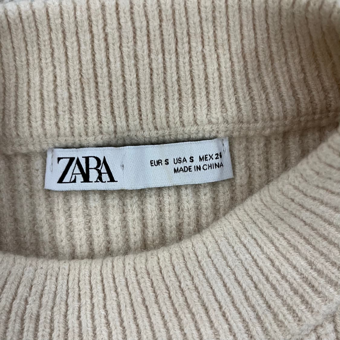 [S] 자라 여성 스트라이프 니트 스웨터 1219M2 상품이미지2